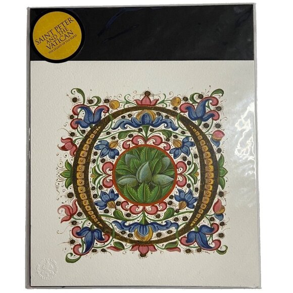 Vatican Library Collection The Illuminated Alphabet Letter O New in Packaging - Picture 1 of 6